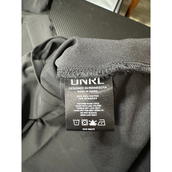 UNRL Performance Polo Shirt Black Size Large RedHawk University Logo NEW - Picture 8 of 11